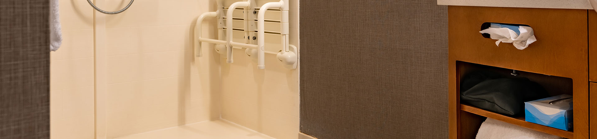 Rénovation de salle de bain PMR à Marchais